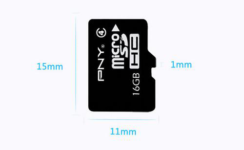 8gb micro sd memory card size